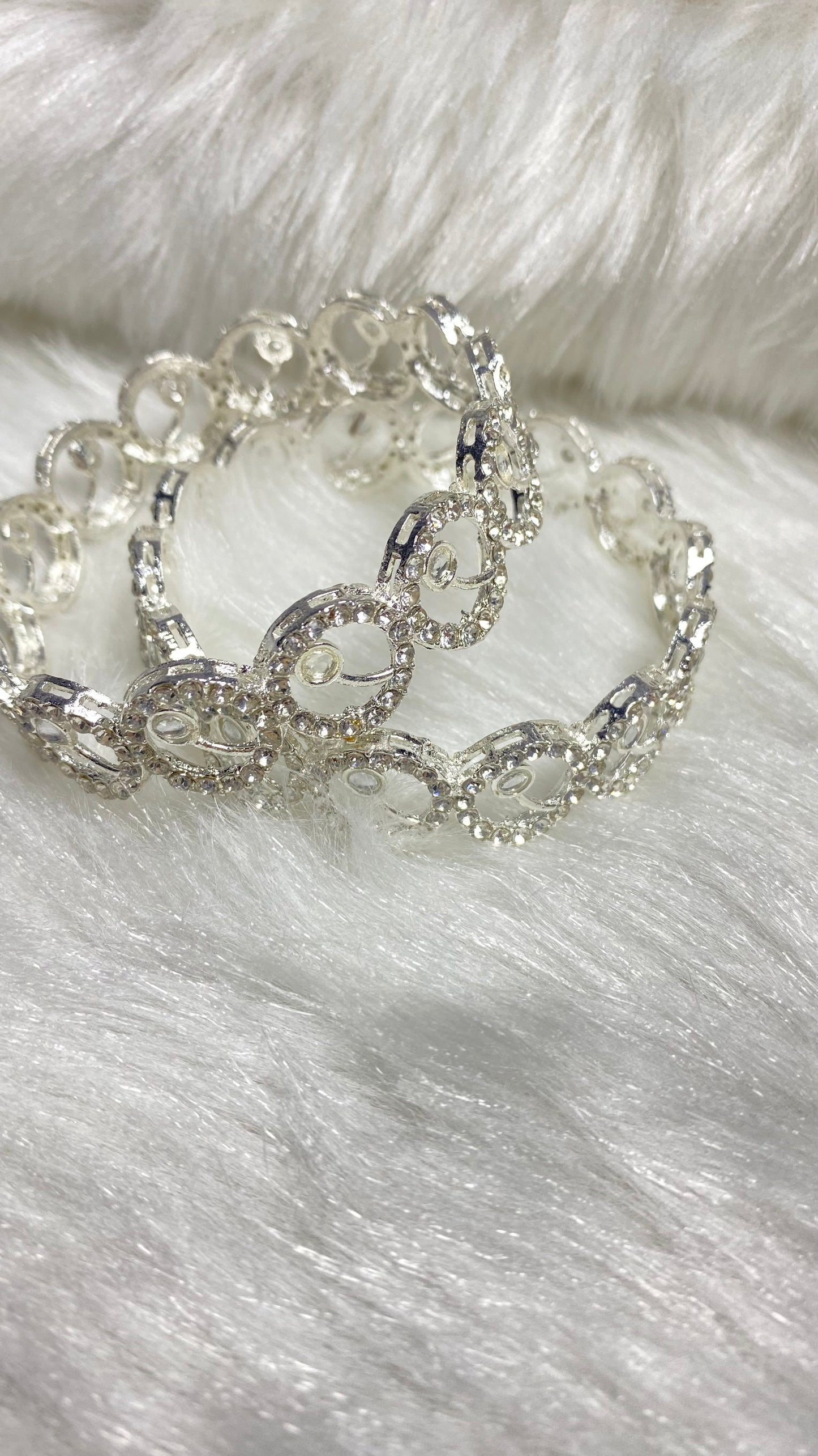 Silver kangan