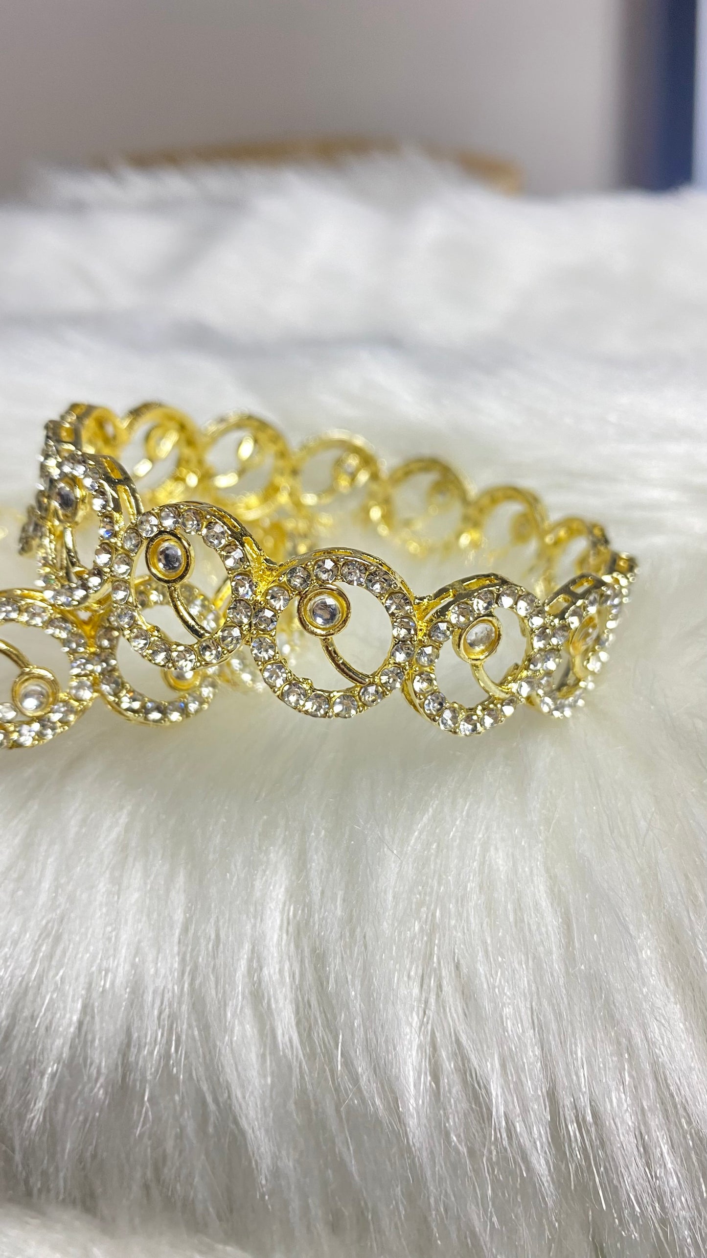 Golden kangan set of 2