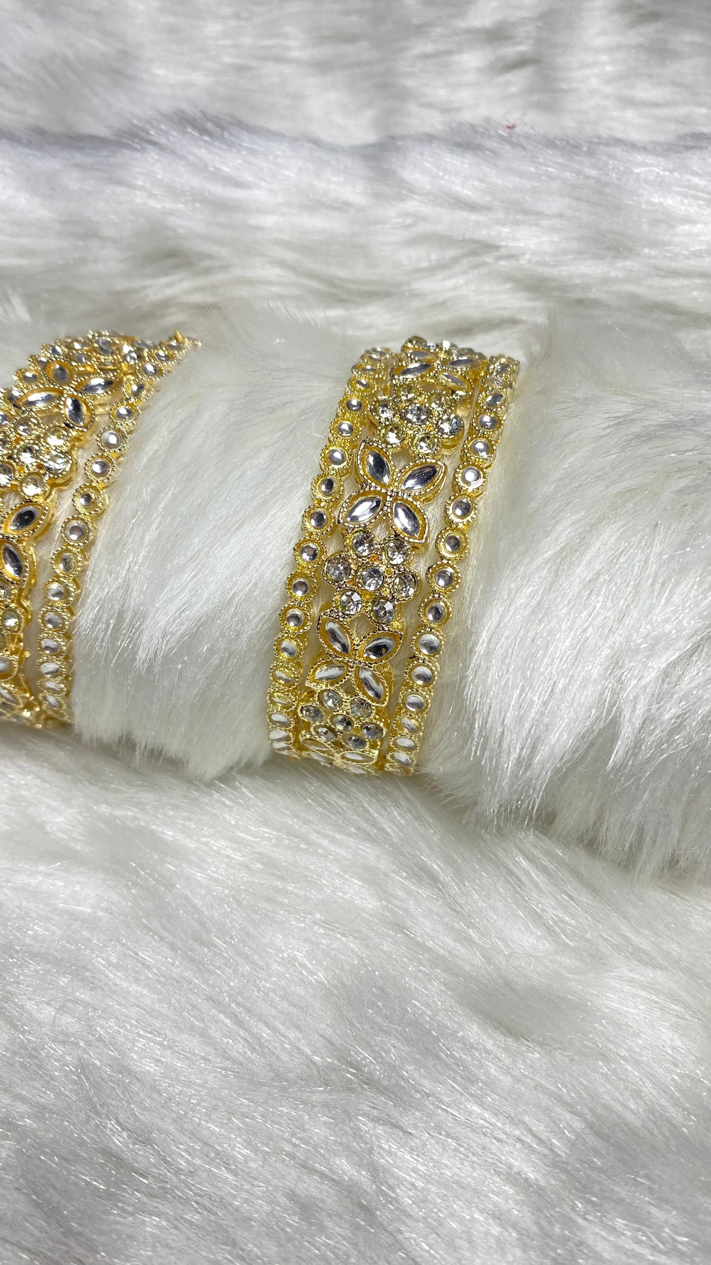 Stunning Golden kangan set (pack of 6)