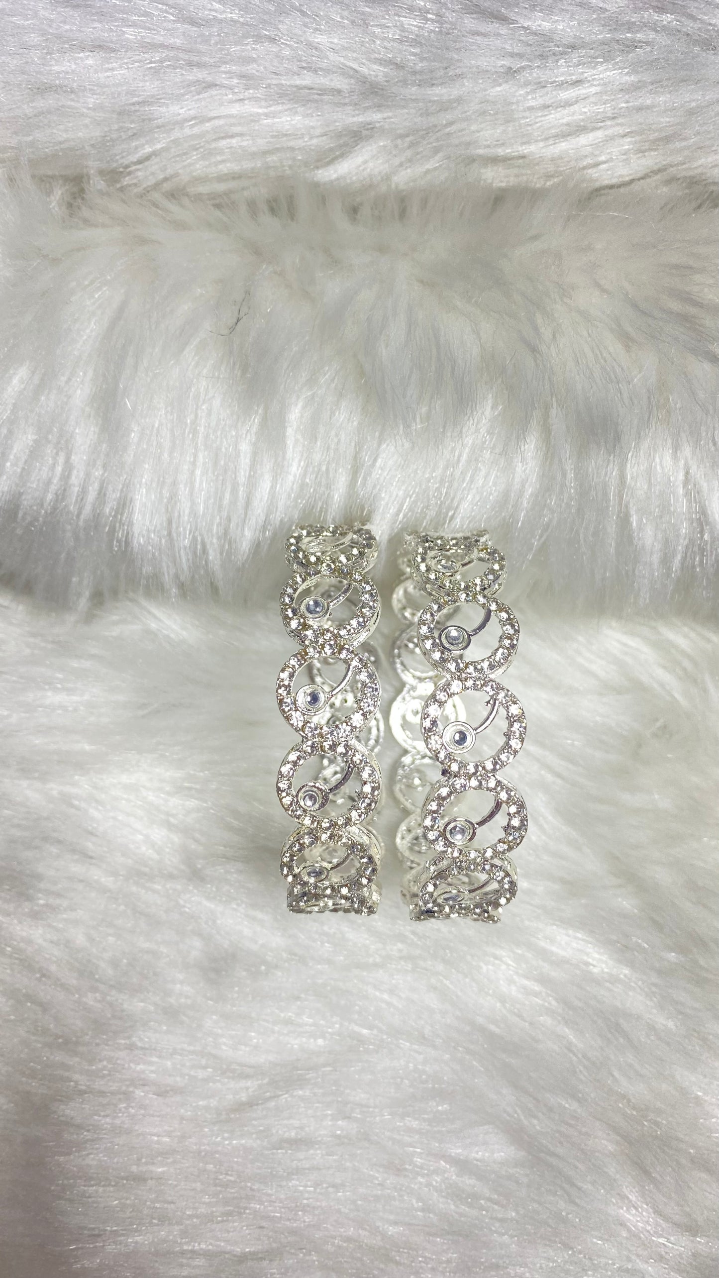 Silver kangan