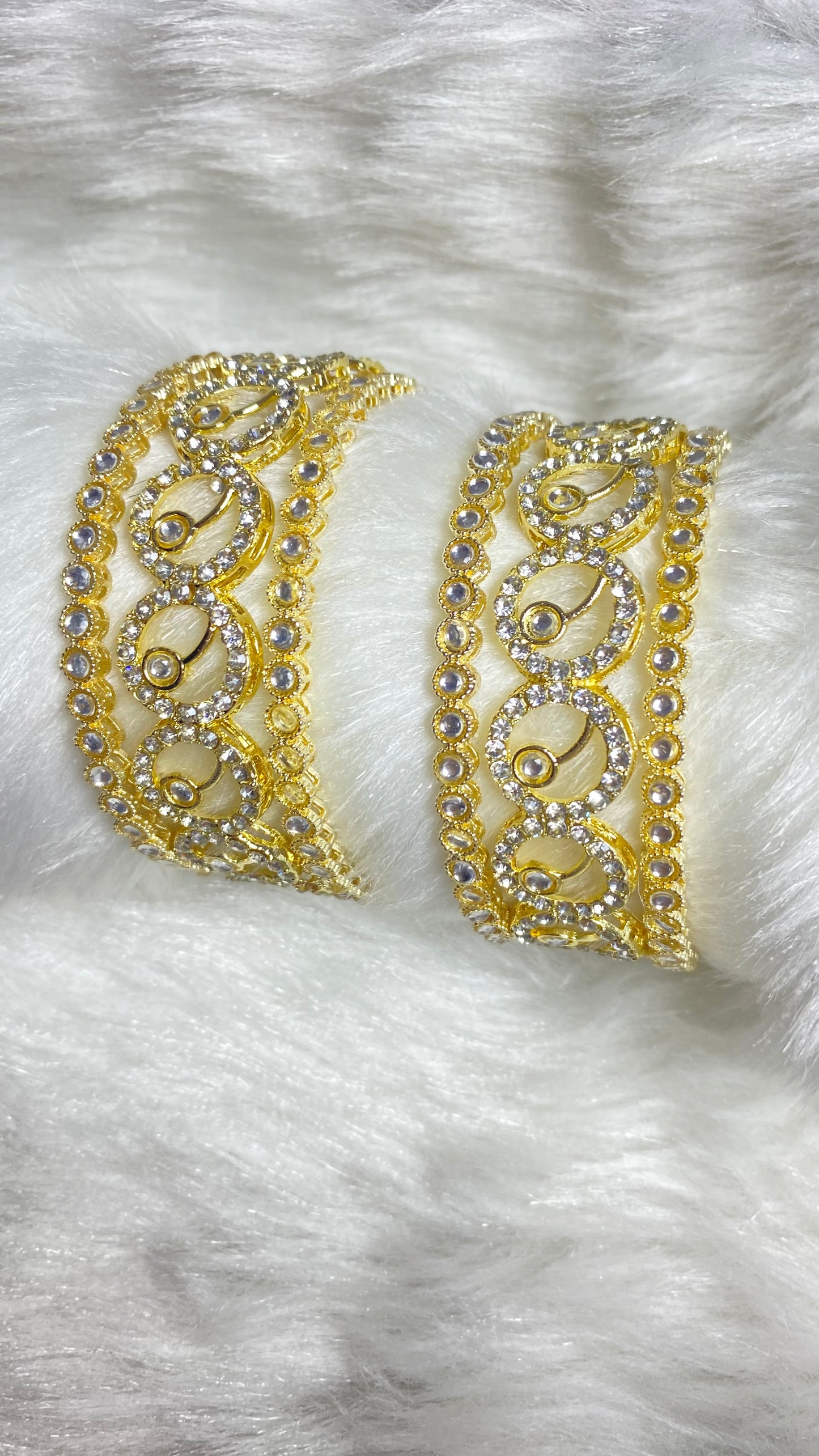 Set of 6 Golden Bangles