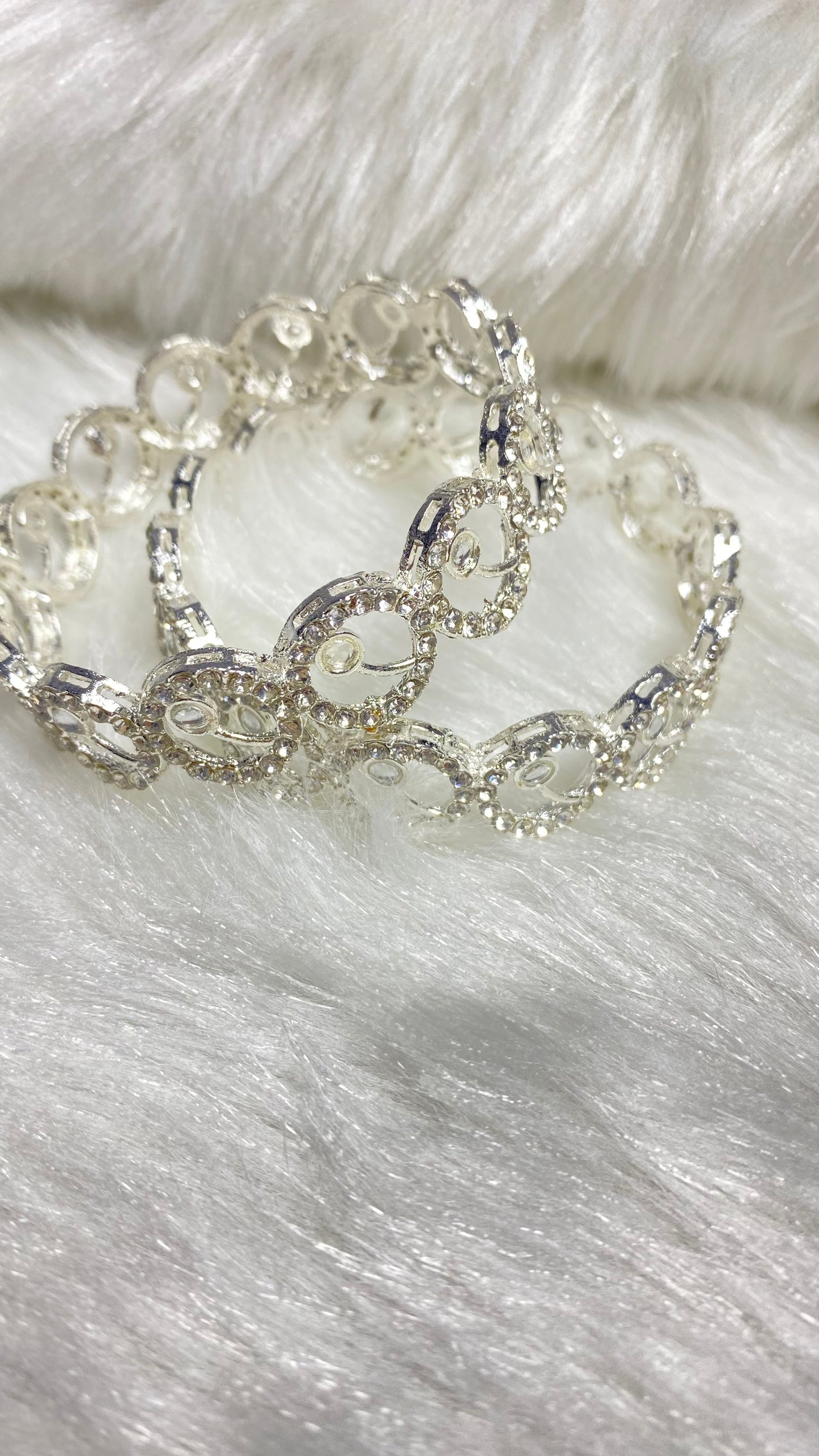Silver kangan