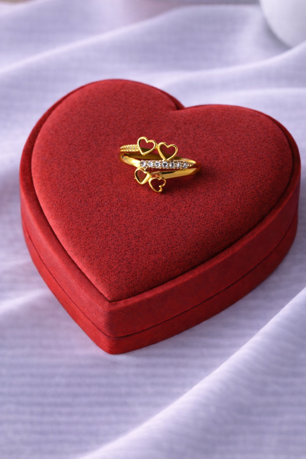 Double Heart Ring