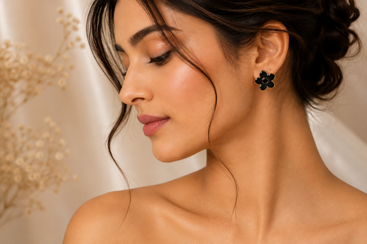 Midnight Bloom Earrings