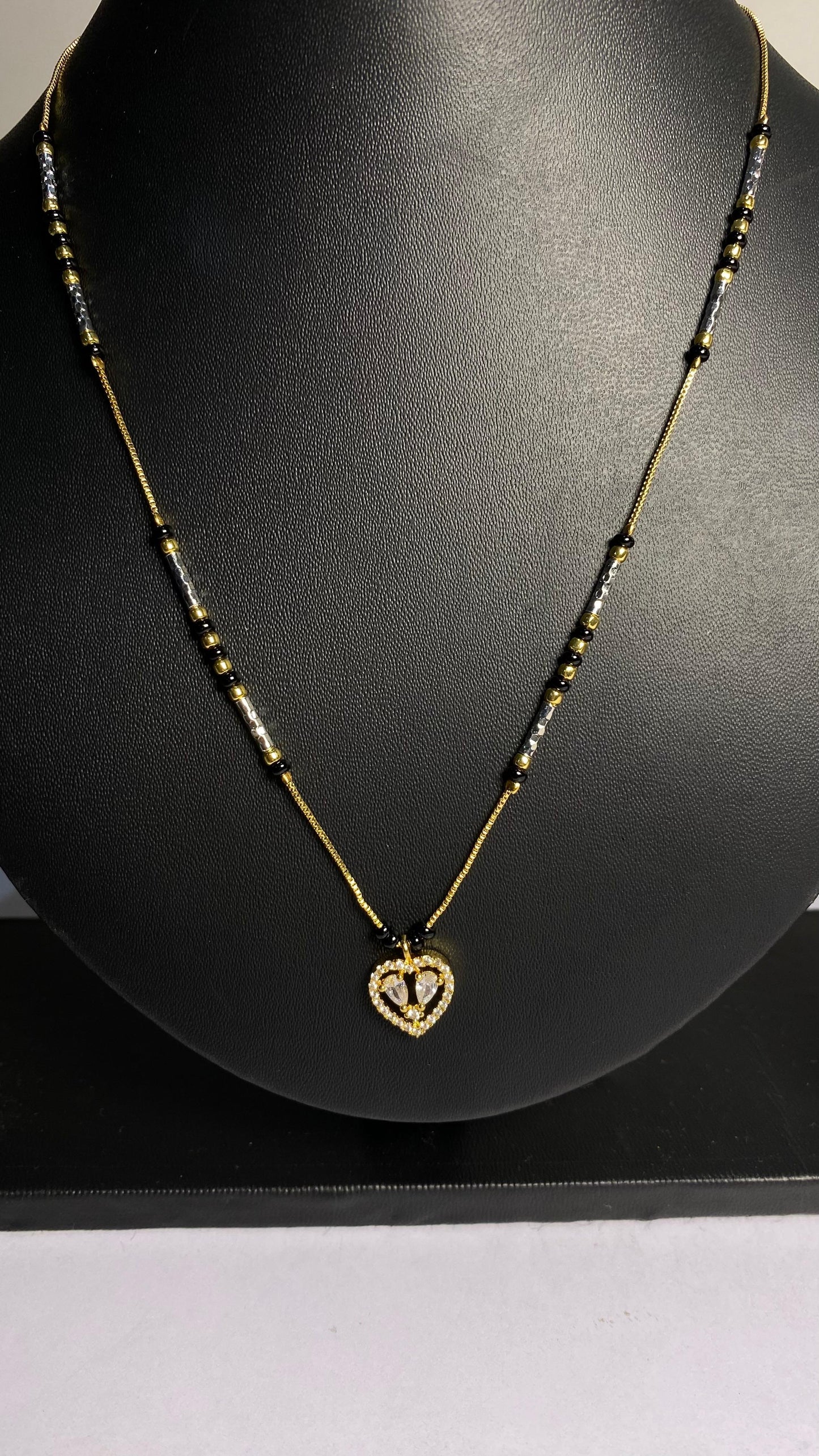 Heart Locket Mangalsutra