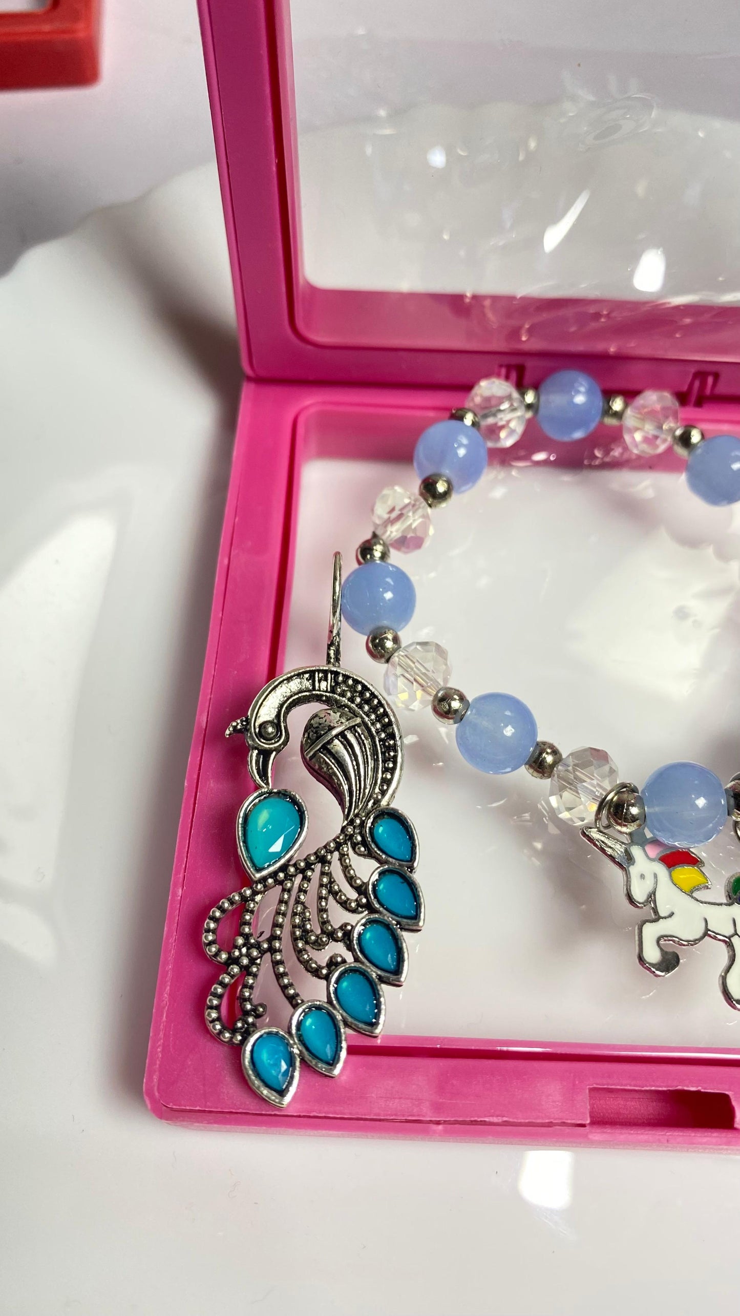 Beaded Bracelet with earring