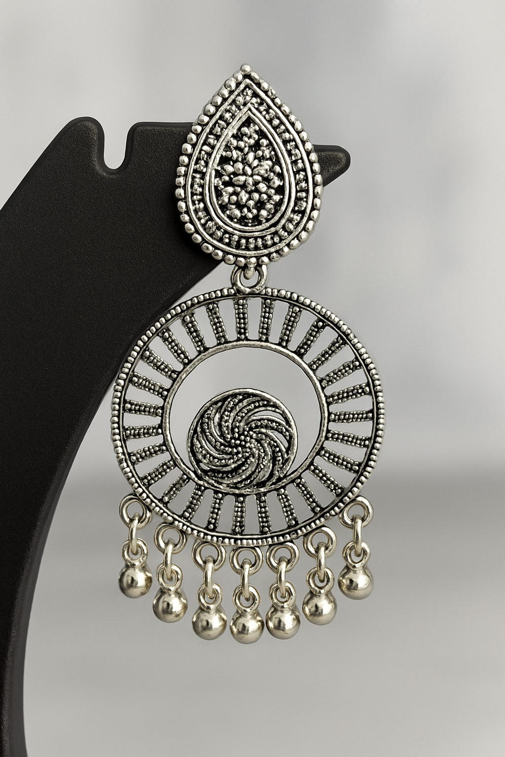 Silver Charm Earing