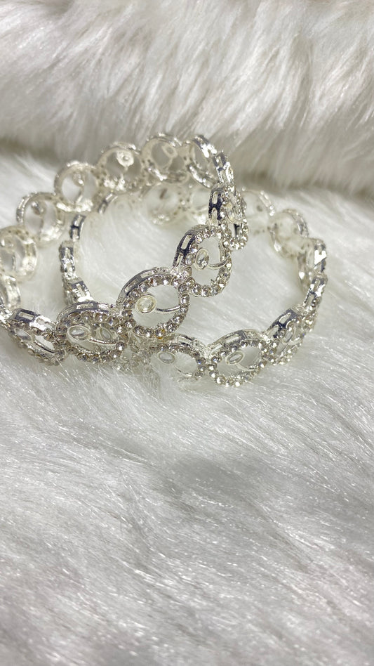 Silver kangan