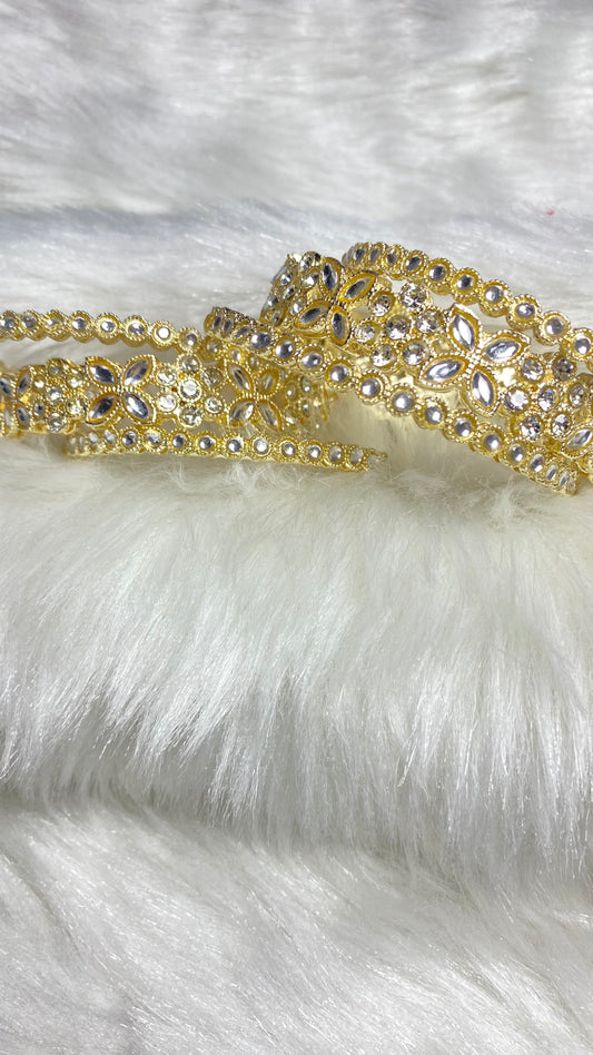 Stunning Golden kangan set (pack of 6)