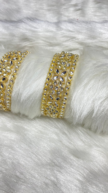 Stunning Golden kangan set (pack of 6)