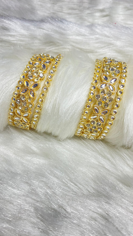 Stunning Golden kangan set (pack of 6)