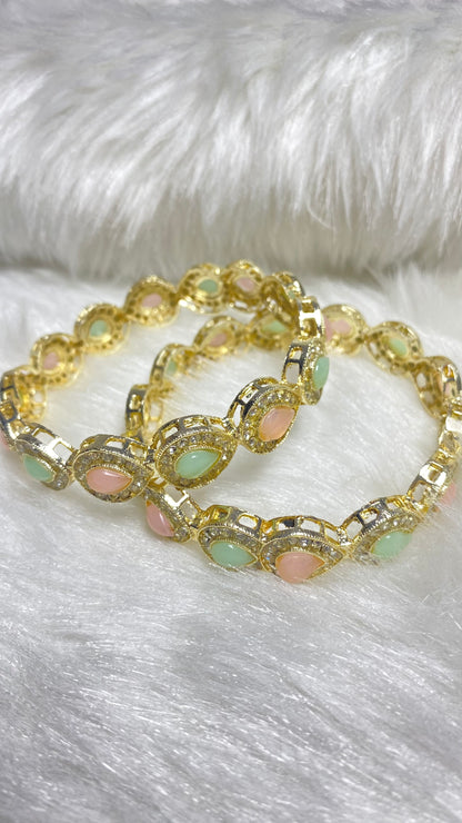 Beautiful Golden set of 2 kada