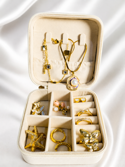 Anti Tarnish Jewellery Gift Box - free Organiser(10 items)