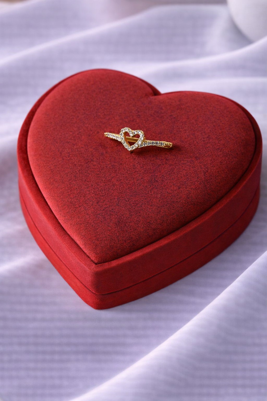 Heart Gold Ring