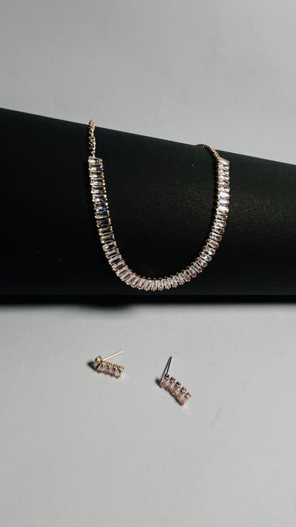 Golden Pearl Necklace