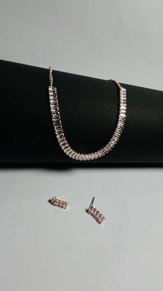 Golden Pearl Necklace