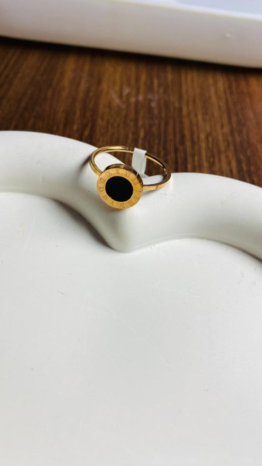 Golden Charm ring