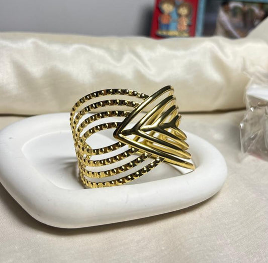 Golden Cuff Bracelet