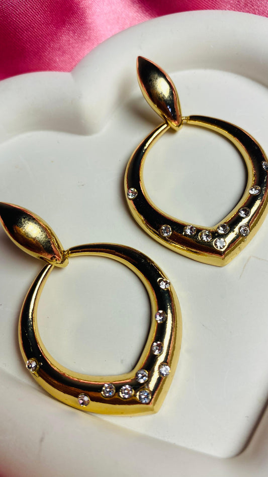 Golden Charm earring