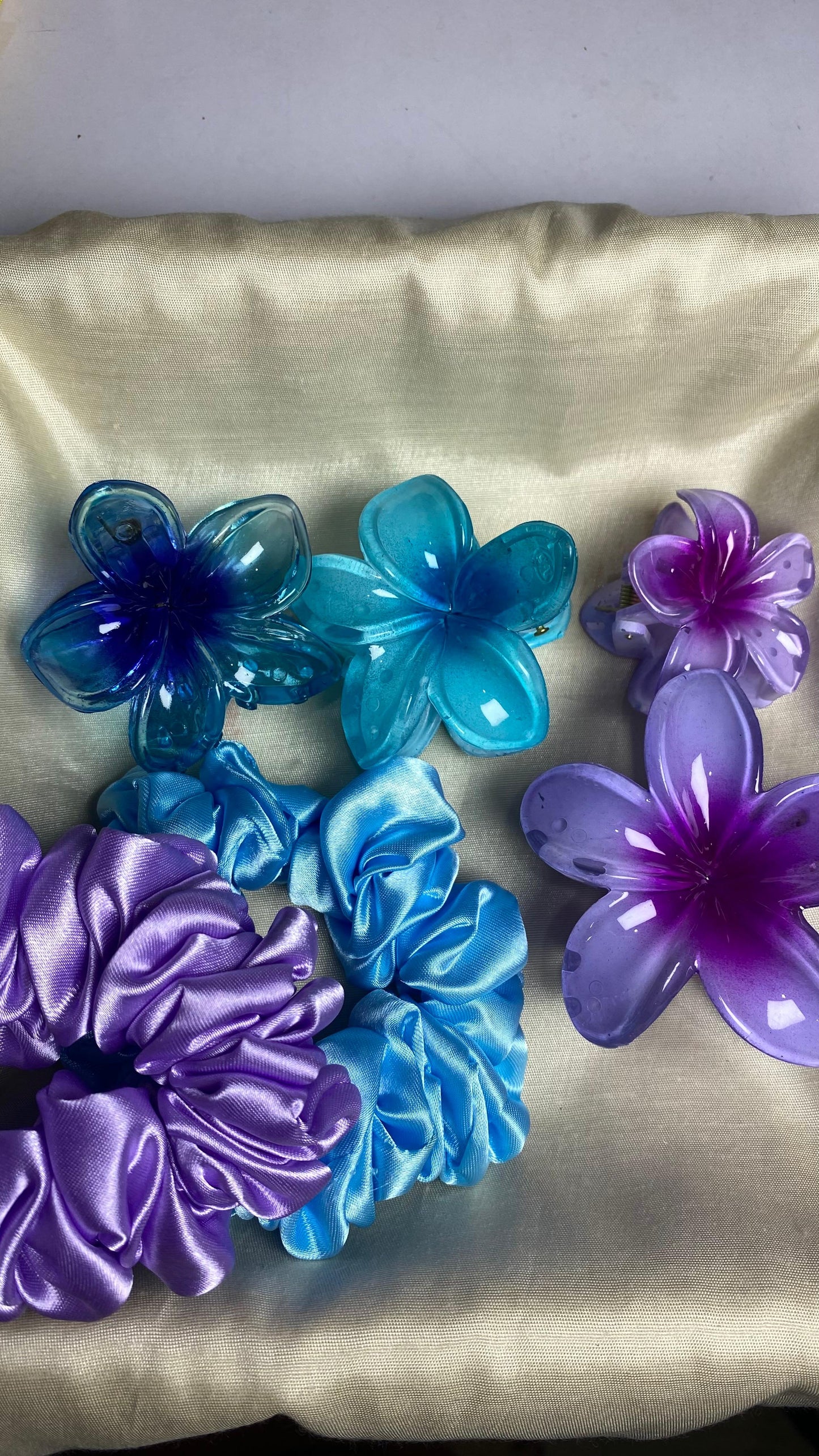 Scrunchie & Claw Clips set