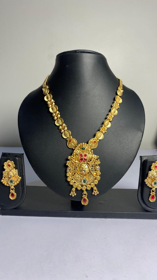 Golden necklace