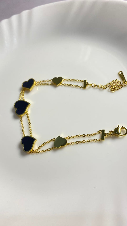 Black Heart bracelet