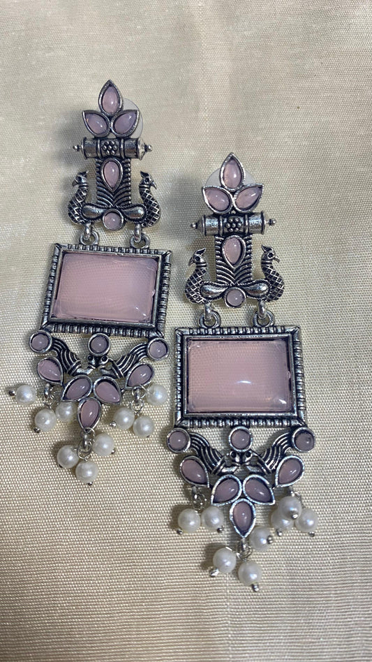 Oxidised Earring