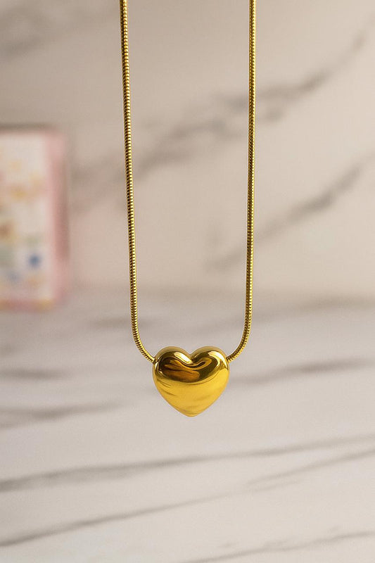 Golden Heart Necklace