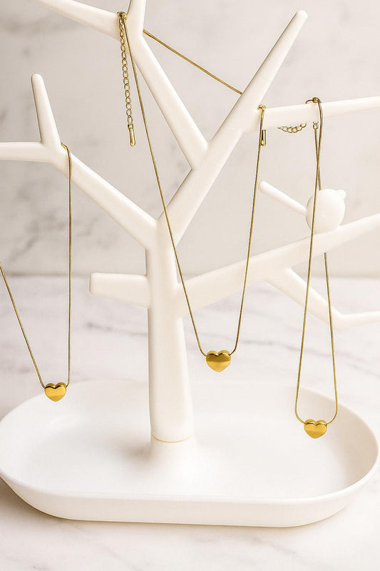 Golden Heart Necklace