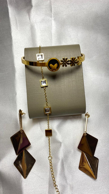 Bracelet & Earring Combo