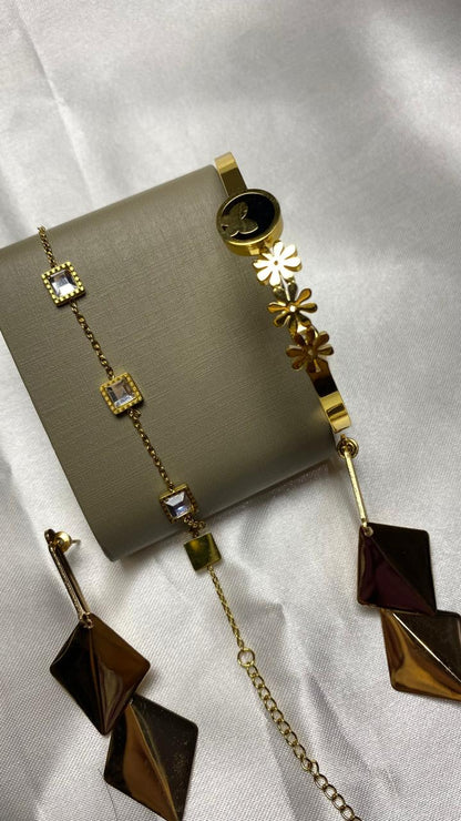Bracelet & Earring Combo