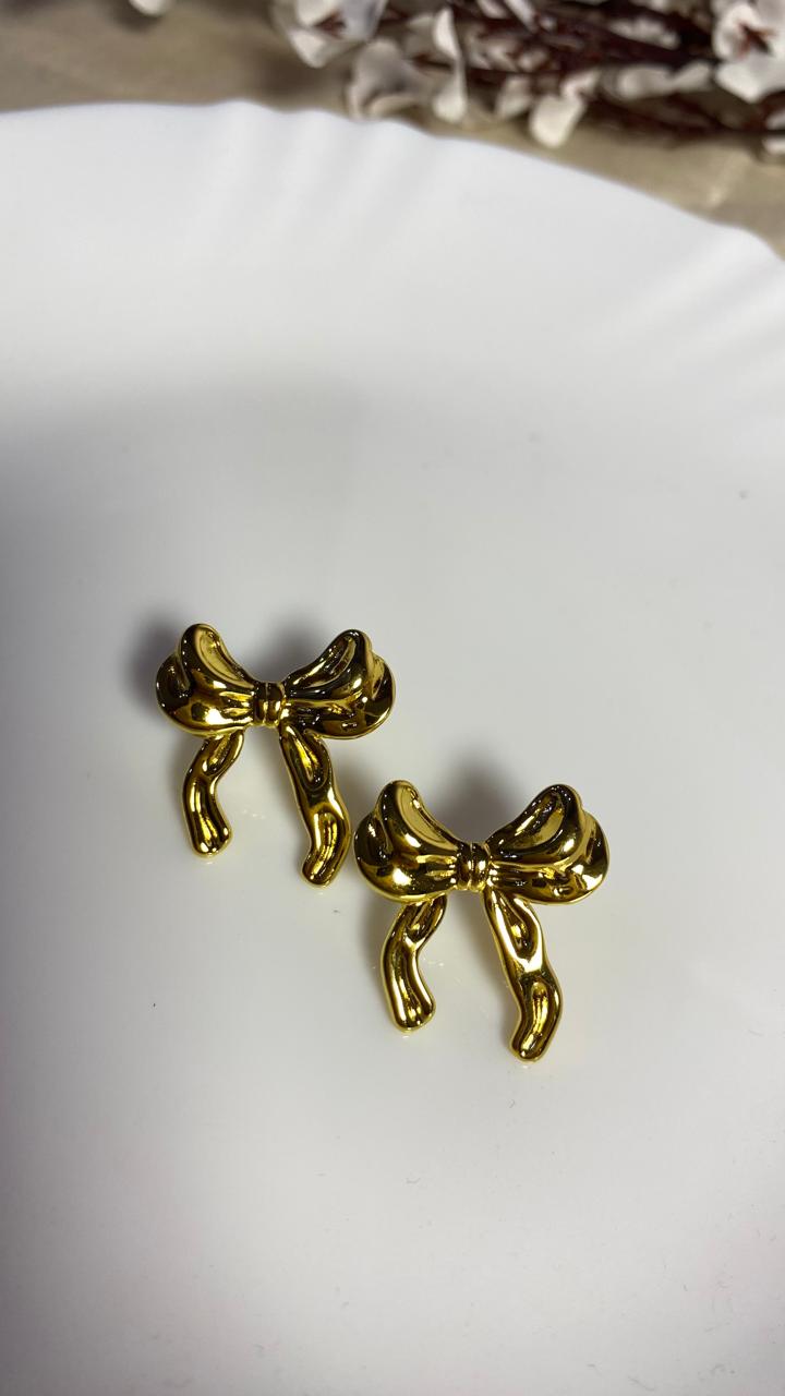 Bow Anti Tarnish Earring
