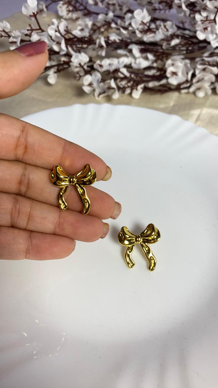 Bow Anti Tarnish Earring