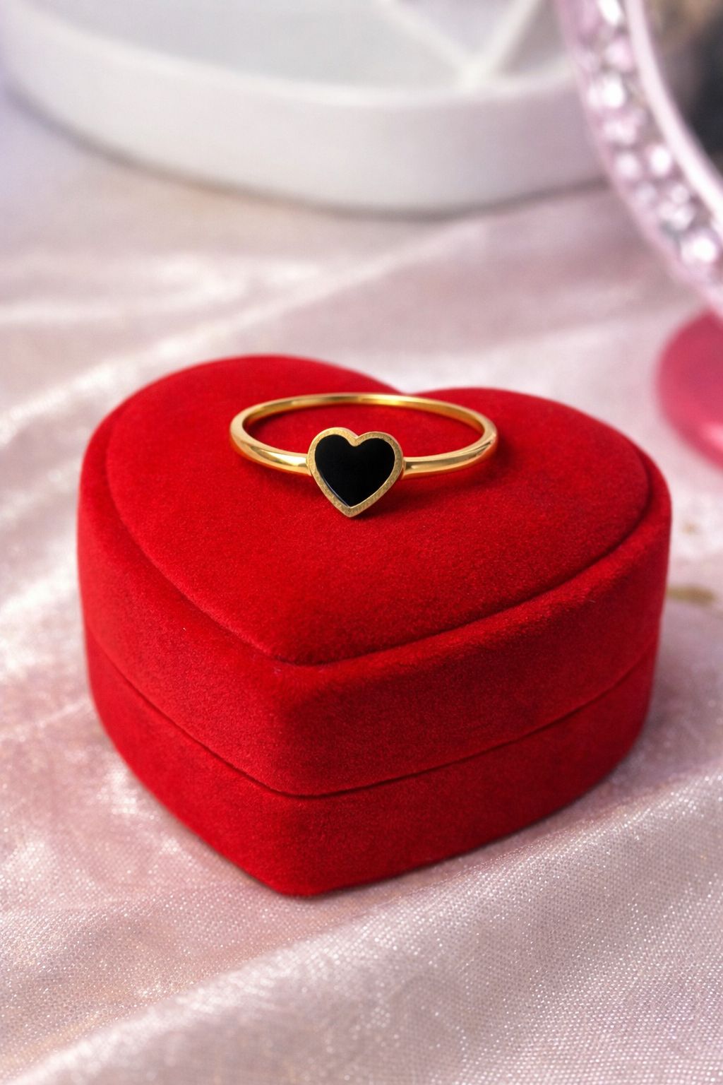 Black Heart Ring