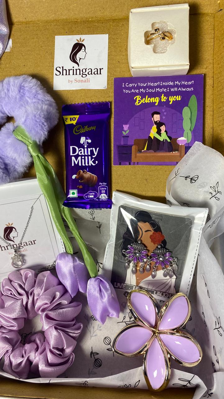 Purple Valentine Hamper