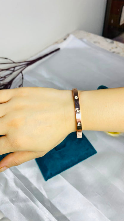 Rose Gold Cartier Bracelet