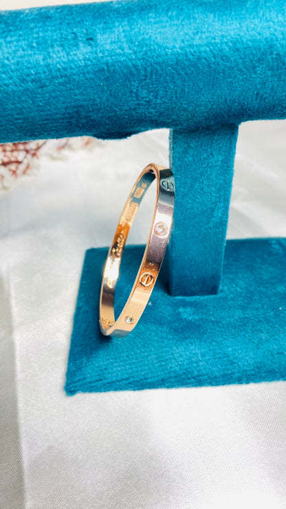 Rose Gold Cartier Bracelet