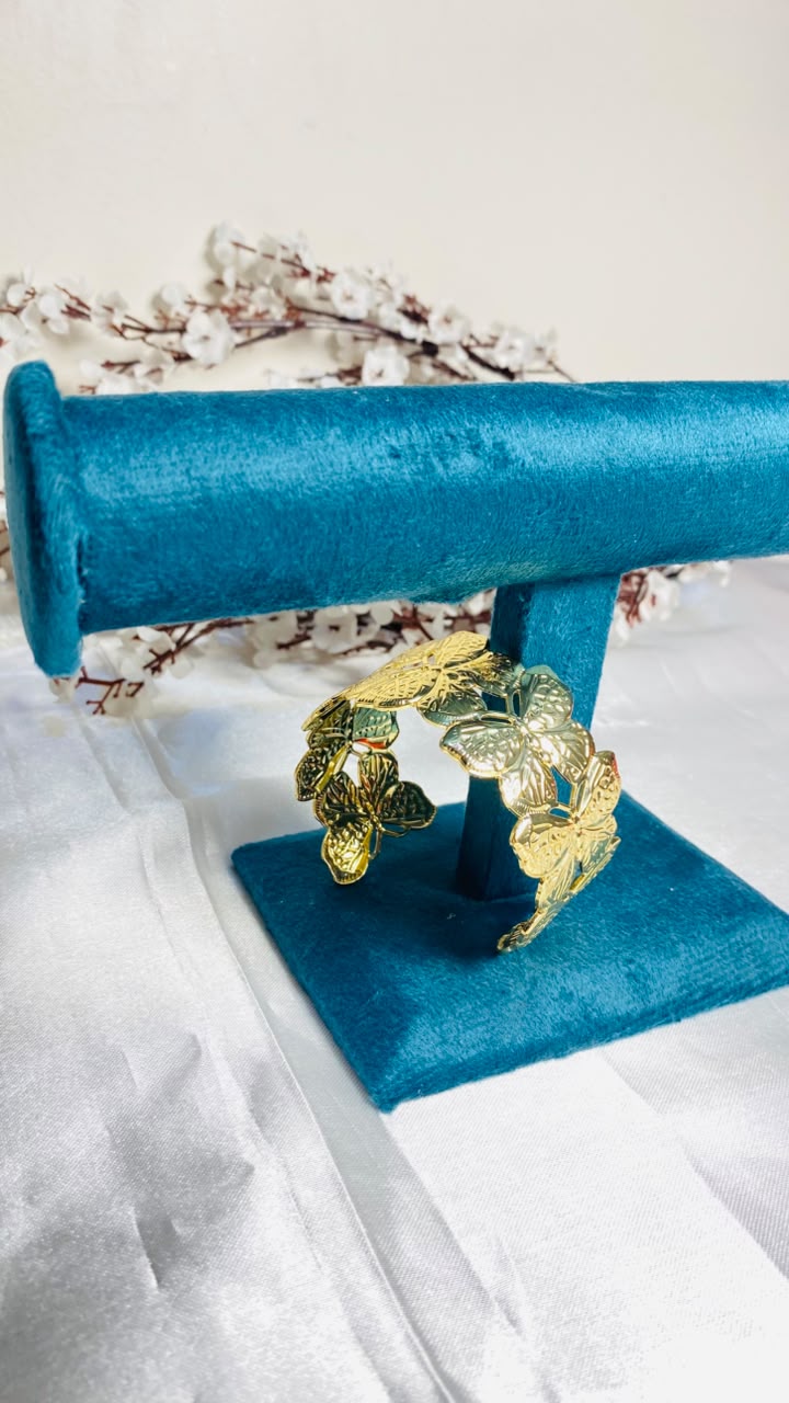 Butterfly Golden Cuff