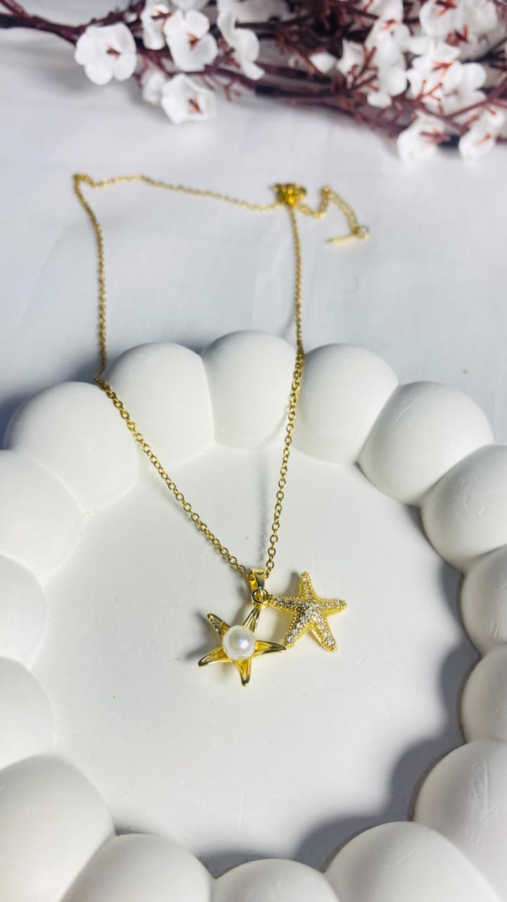 Star-Fish Anti Tarnish Pendent