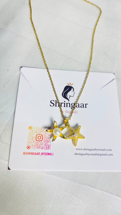Star-Fish Anti Tarnish Pendent