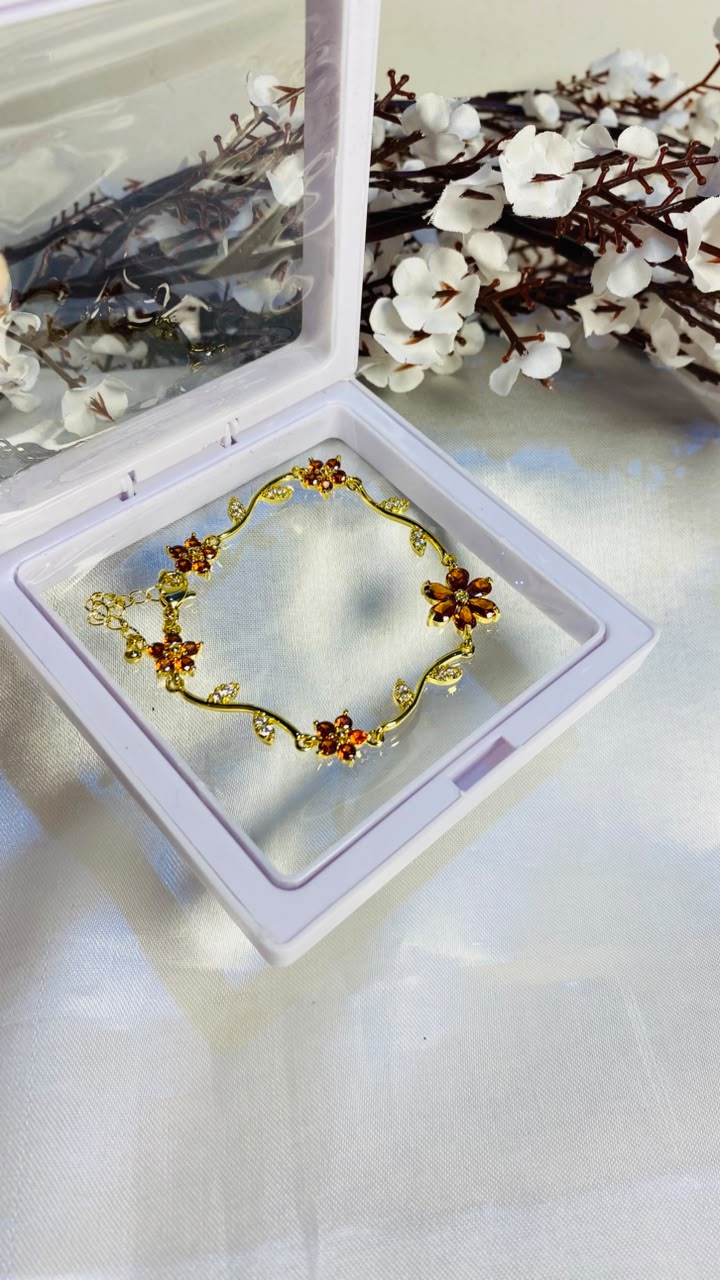 Premium Brown Adjustable Tulip Bracelet