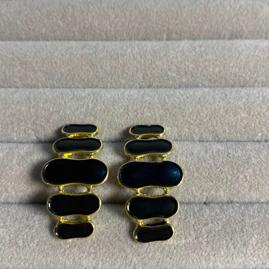 Black Statement Earring