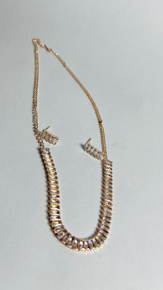 Golden Pearl Necklace