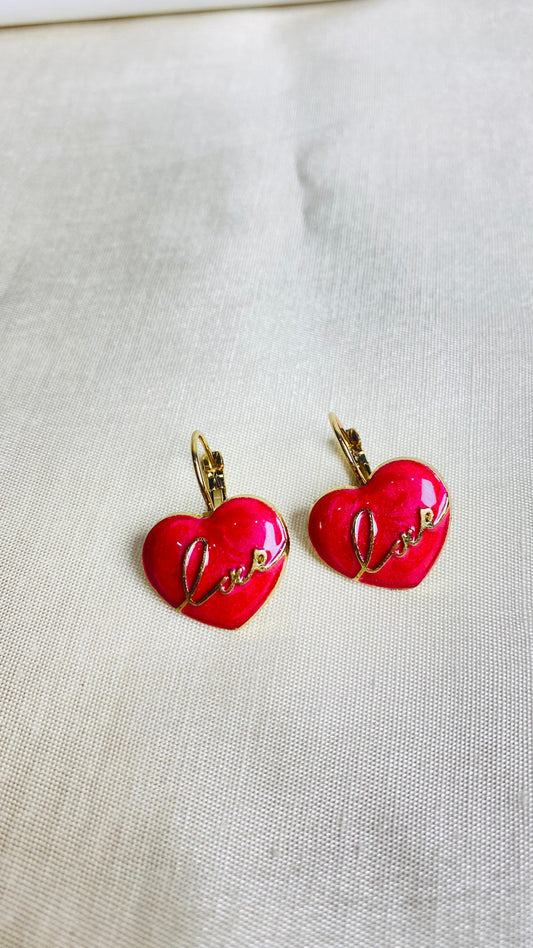 Heartfelt Love Earrings