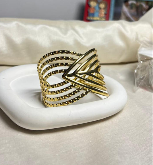 Golden Cuff Bracelet