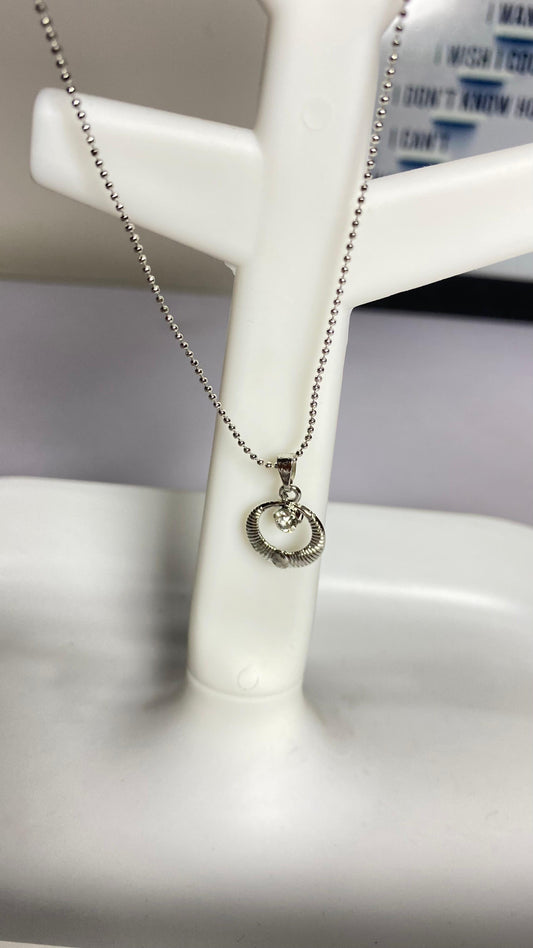 silver pendent