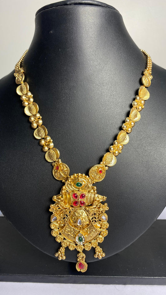 Golden necklace