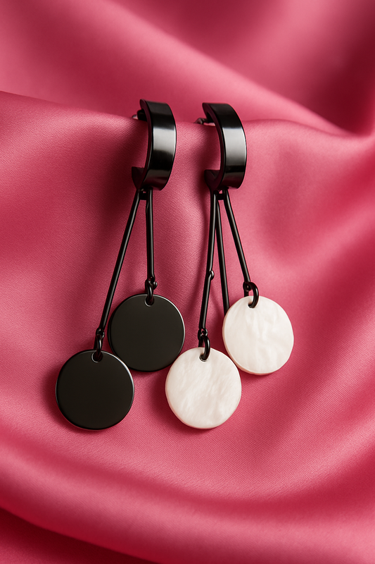 Elegant dangle earrings