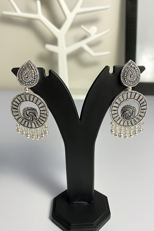 Silver Charm Earing