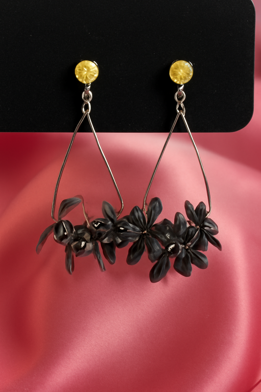 Floral Drop Earrings